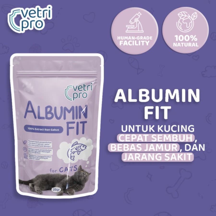 Albumin Fit by Vetripro — gambar 1