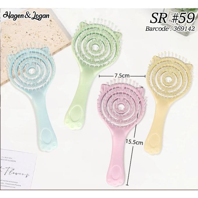 Sisir Slicker SR 59 Hewan Kucing Anjing Pet Brush Cat Dog Grooming — gambar 1