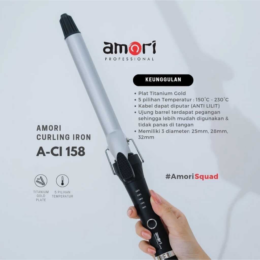 Amori Curling Iron A Cl-158/ci 158 — gambar 1