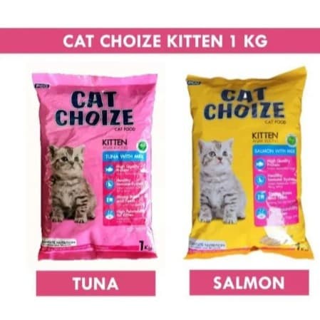 Cat Choize Kitten 1kg Tuna/Salmon — gambar 1