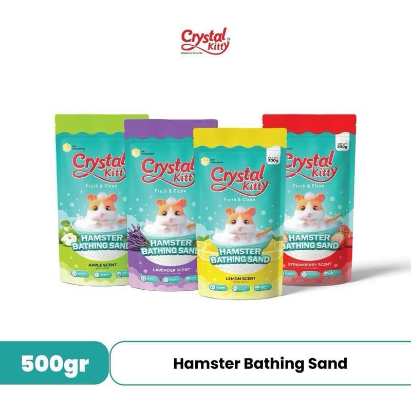 Crystal Kitty Hamster Bathing Sand — gambar 1