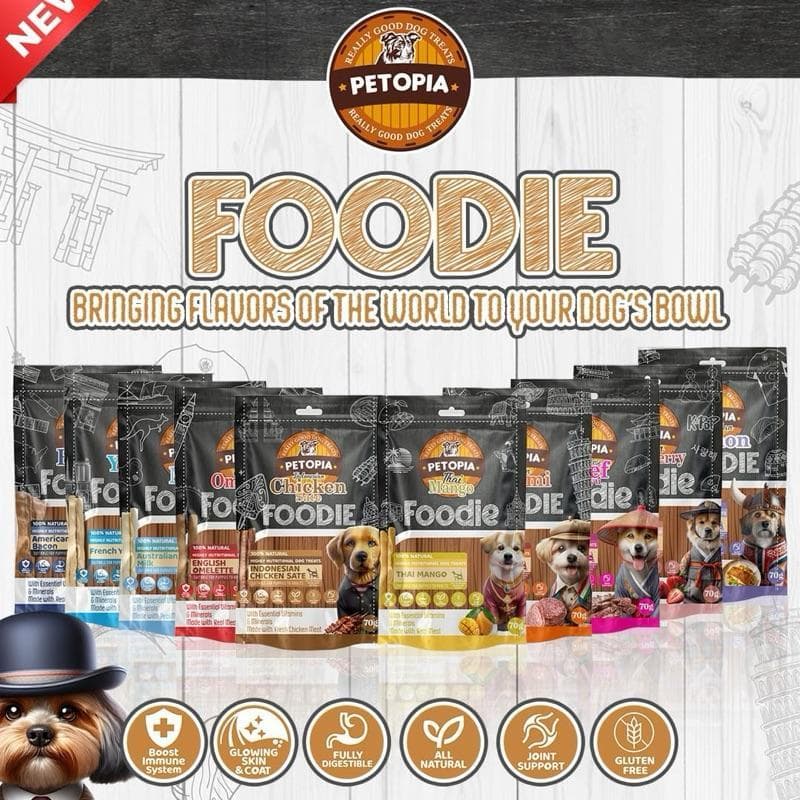 Petopia Foodie Dog Treat — gambar 1