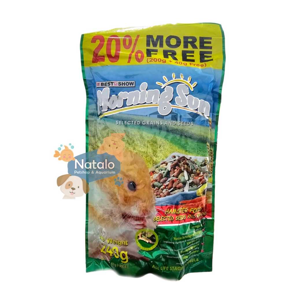 Morning Sun Hamster Food 240g — gambar 1