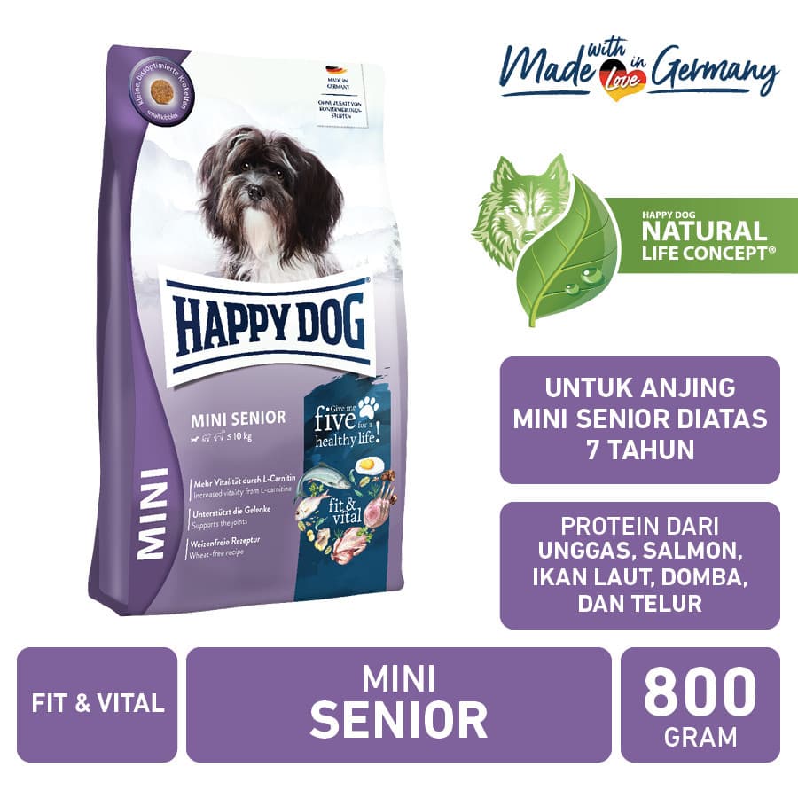 Happy Dog Mini Senior — gambar 1