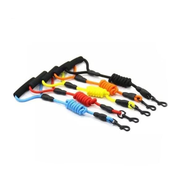 Medium Large Dog Leash Tali Tuntun Anjing Colorful — gambar 1