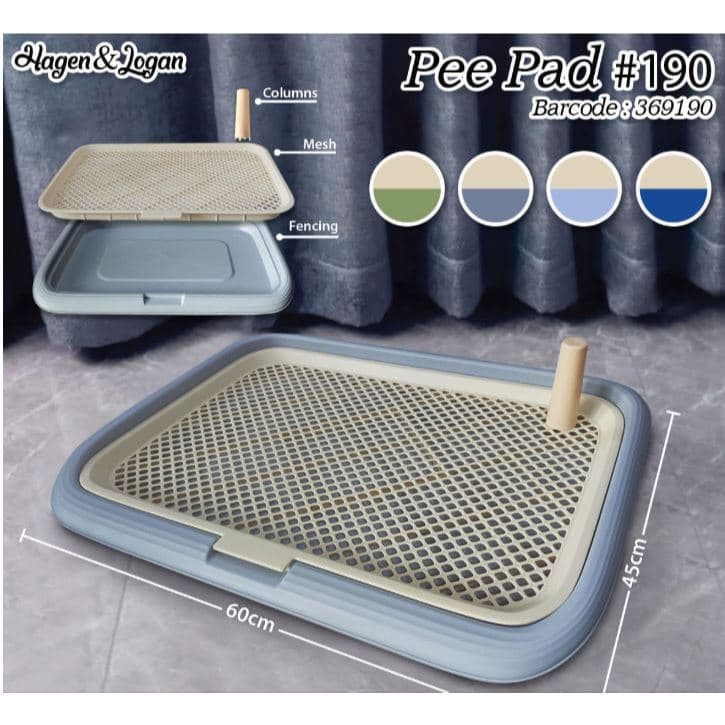 Pee Pad Dog 190 Tray Large/Besar Tempat Pipis Anjing 60 x 45cm — gambar 1