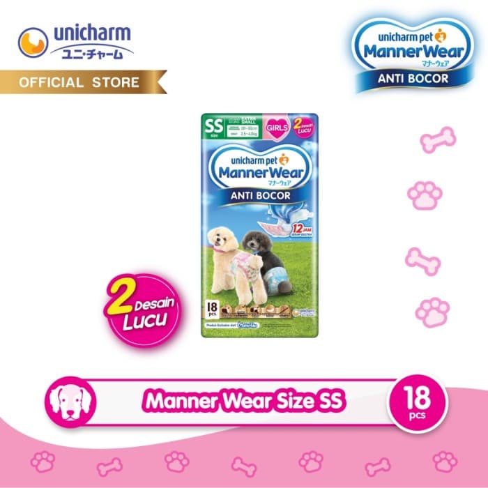 Manner Wear Girls/Female Diapers — gambar 1