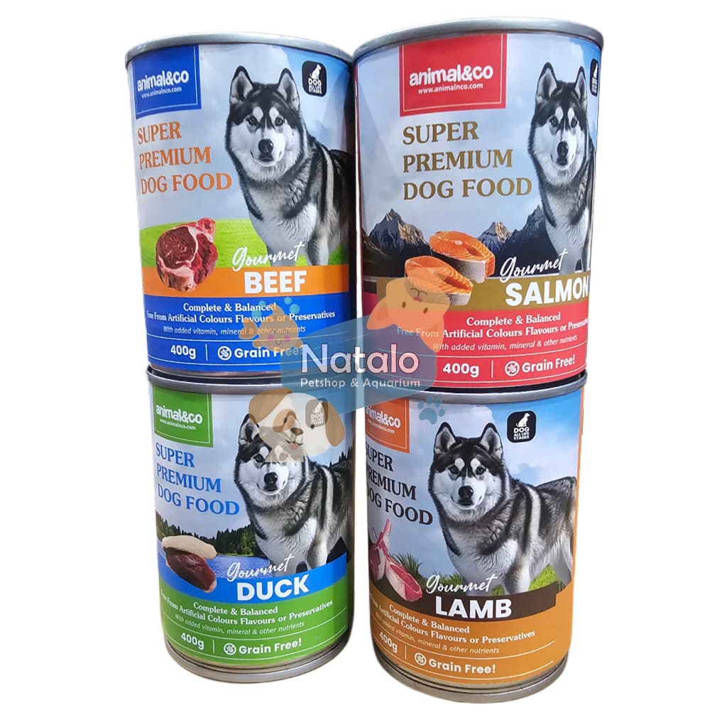 Animal&Co Kaleng Dog 400g Makanan Basah Anjing — gambar 1