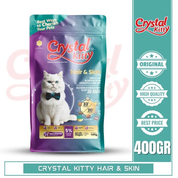 Crystal Kitty Hair & Skin All Life Stages — gambar 1