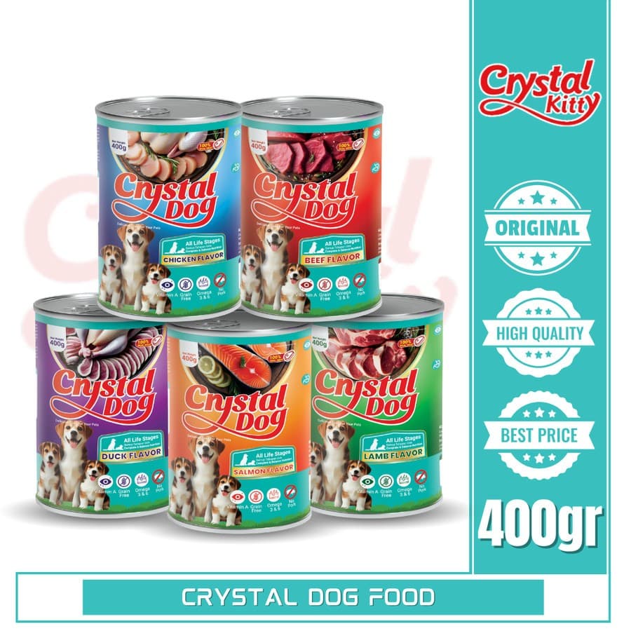 Crystal Dog Kaleng — gambar 1