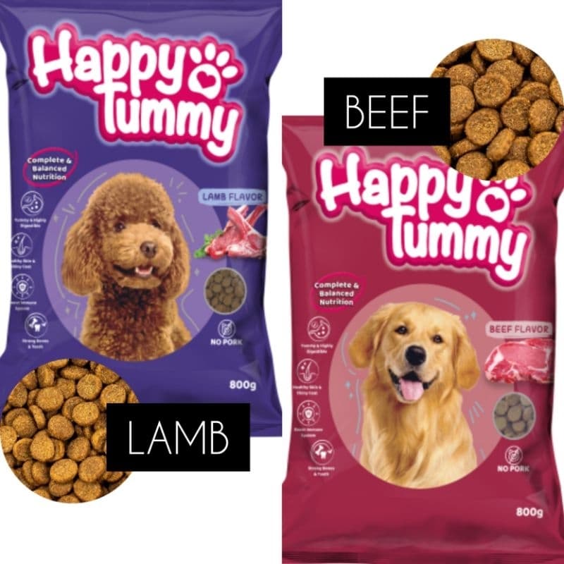 Happy Tummy Adult Dog Food Beef/Lamb — gambar 1