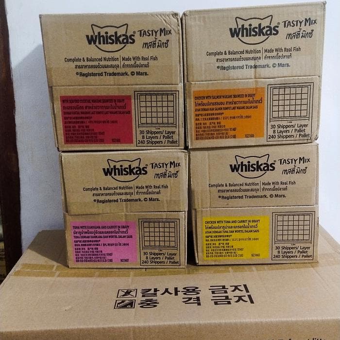 Whiskas Pouch Tasty Mix — gambar 1