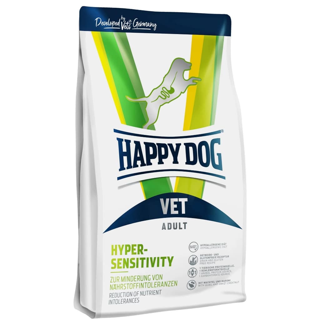 Happy Dog Vet Diet Hyper-Sensitivity 4kg — gambar 1
