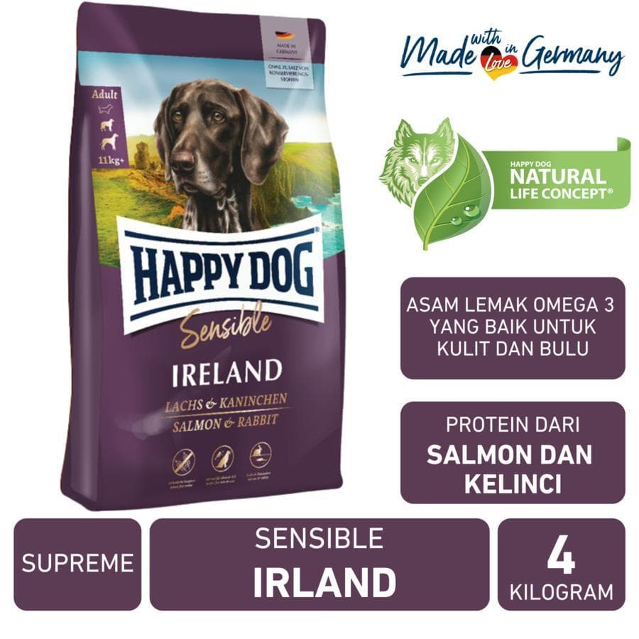 Happy Dog Supreme Sensible Ireland 4kg — gambar 1