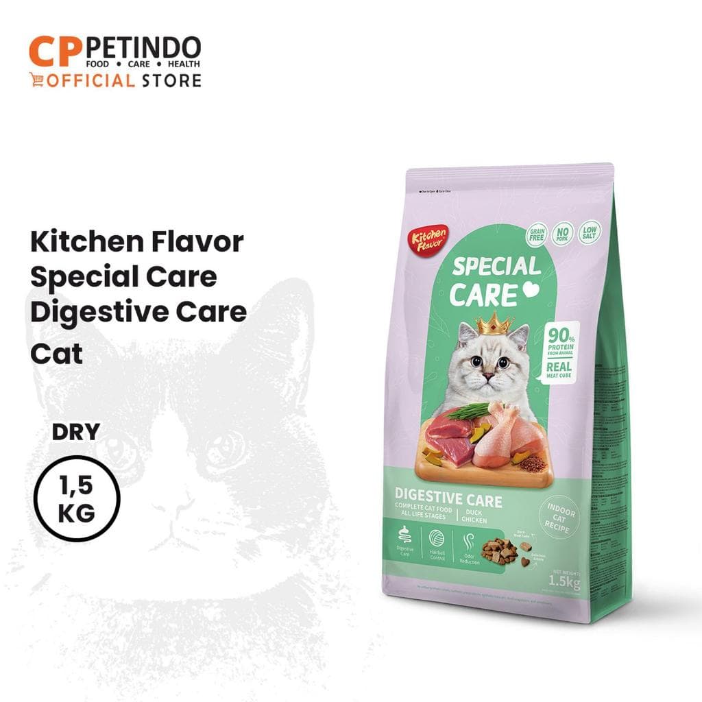 Kitchen Flavor Special Care Digestive Care 1.5kg All Life Stages — gambar 1