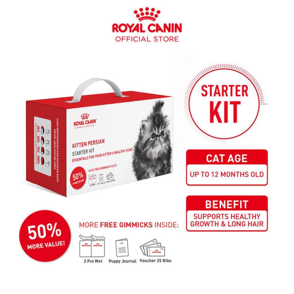Royal Canin Kitten Persian Starter Kit — gambar 1