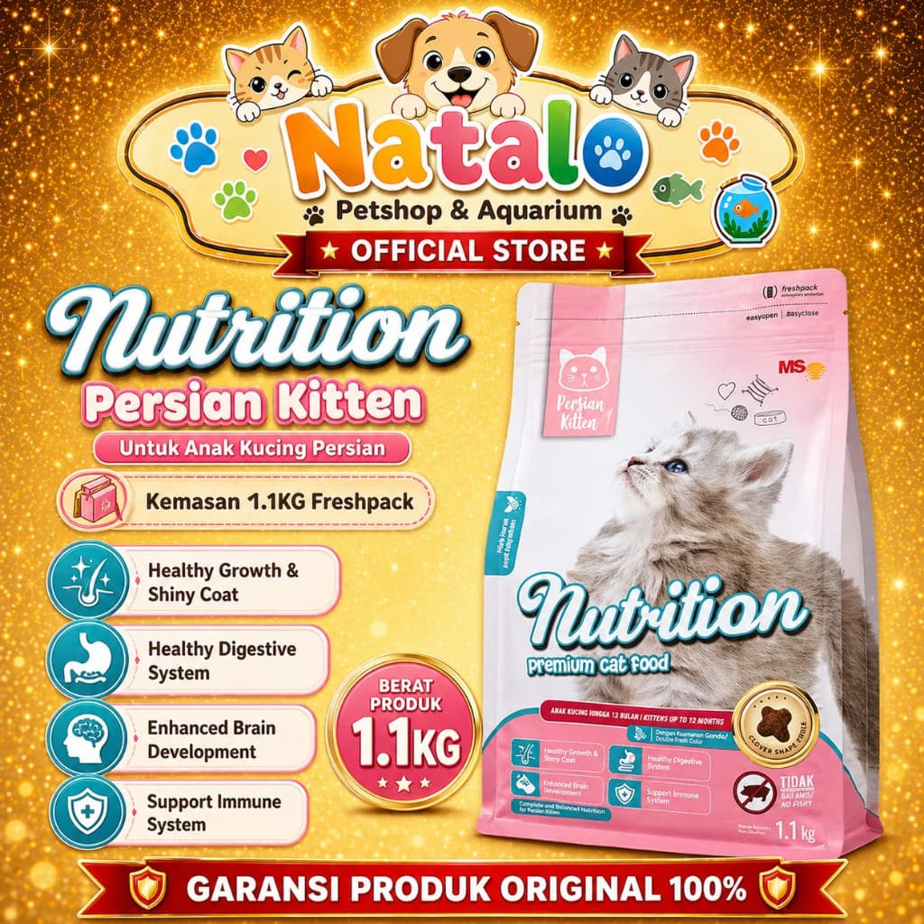 Nutrition Persian Kitten Premium Cat Food — gambar 1