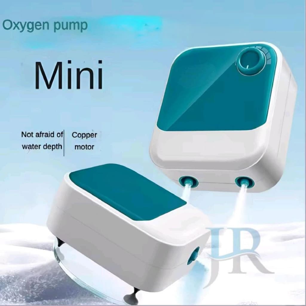 Amara Silent Air Pump - Mesin Aerator Aerasi 1 Way/2 Way Aquarium — gambar 1
