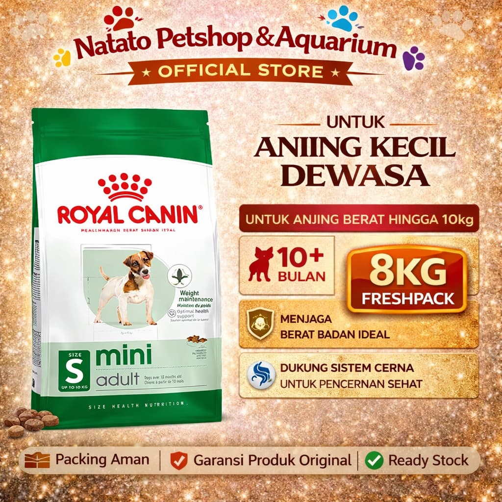 Royal Canin Mini Adult Dog Food 8kg — gambar 1