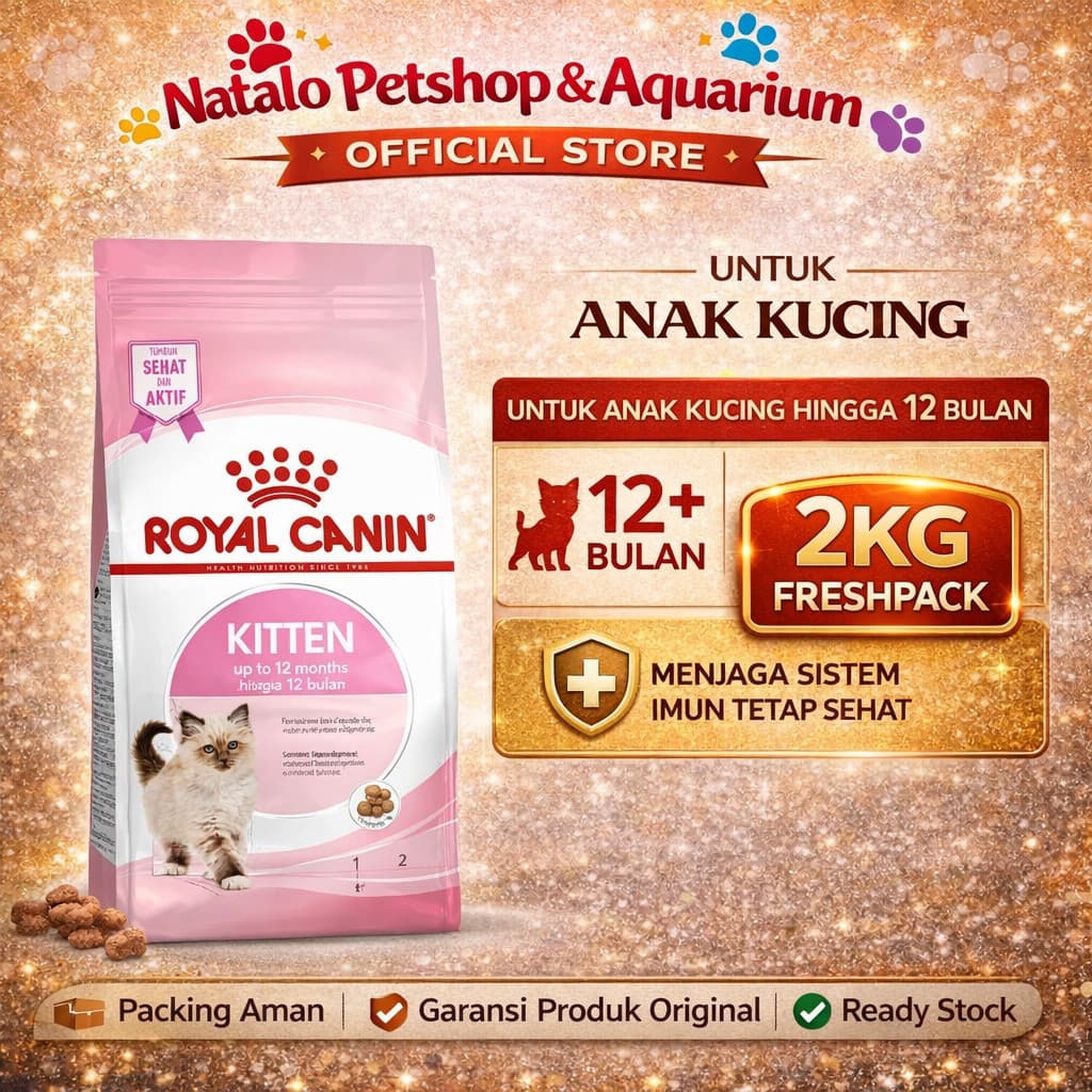 Royal Canin Kitten Cat Food 2kg — gambar 1
