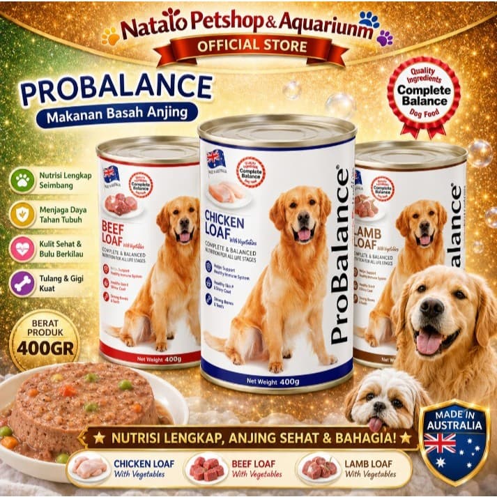 ProBalance Wet Dog Food 400g — gambar 1