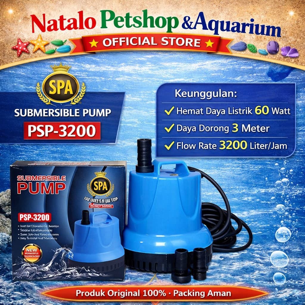 Spa Psp-3200 Submersible Pump — gambar 1