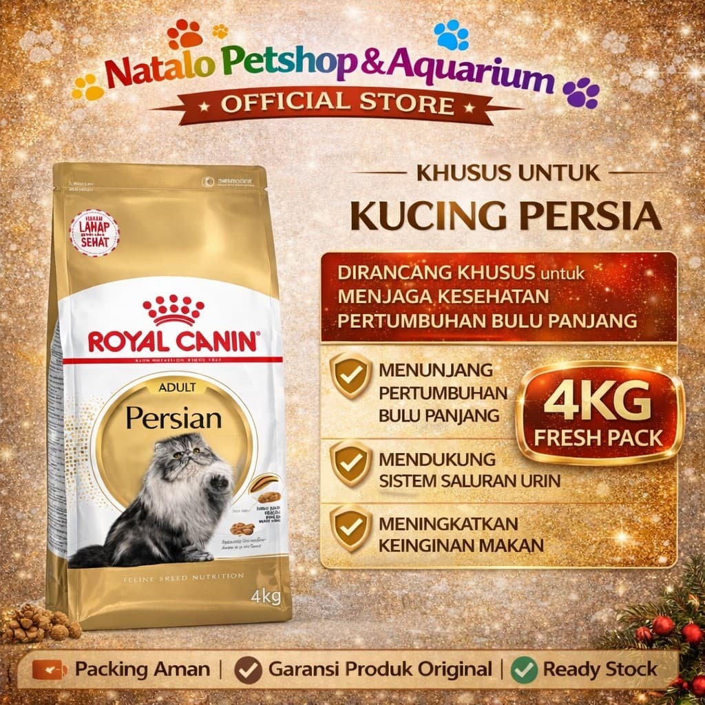 Royal Canin Persian Adult 4kg Makanan Kucing Persia Dry Cat Food Pakan — gambar 1