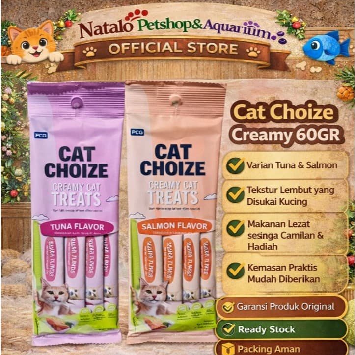 Cat Choize Creamy Cat Treats — gambar 1
