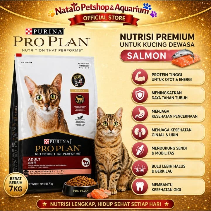Pro Plan ProPlan Adult Salmon 7kg — gambar 1