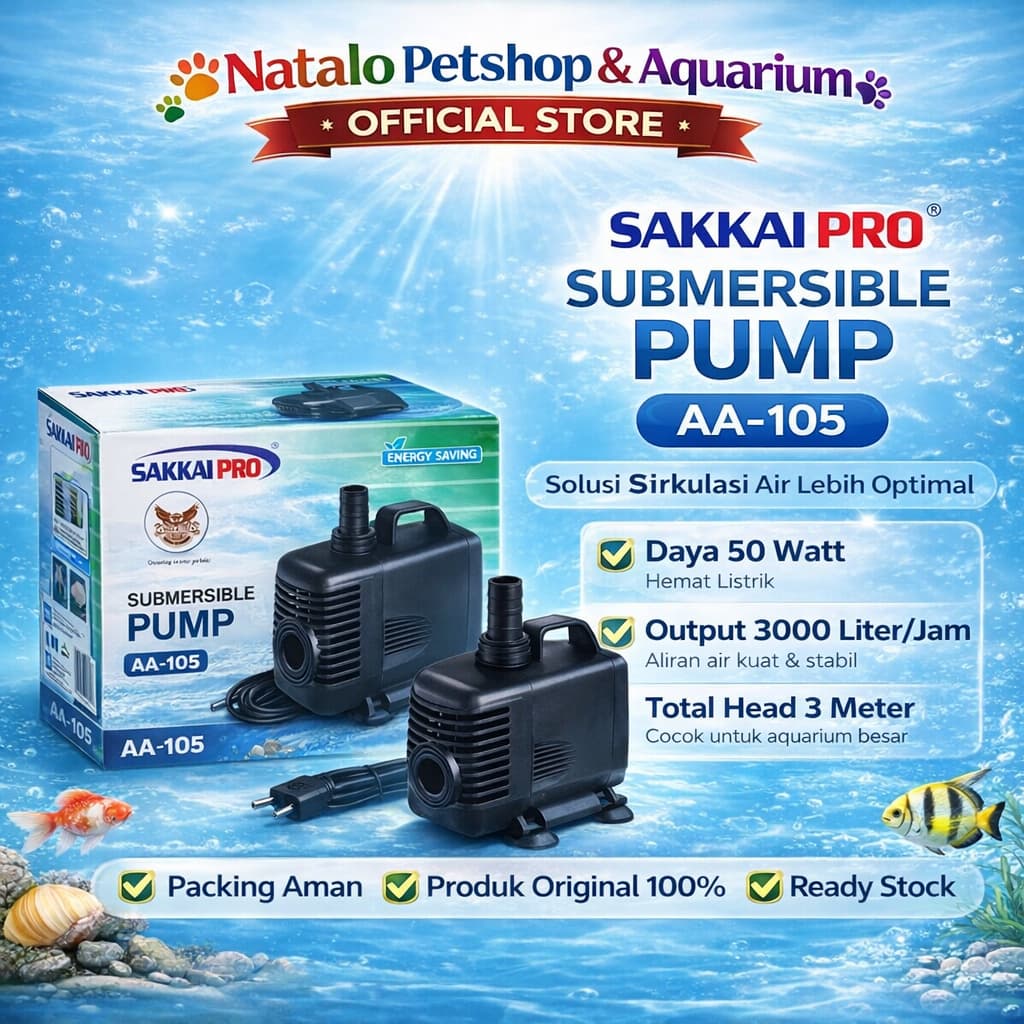 Sakkai Pro AA 105 Submersible Pump — gambar 1