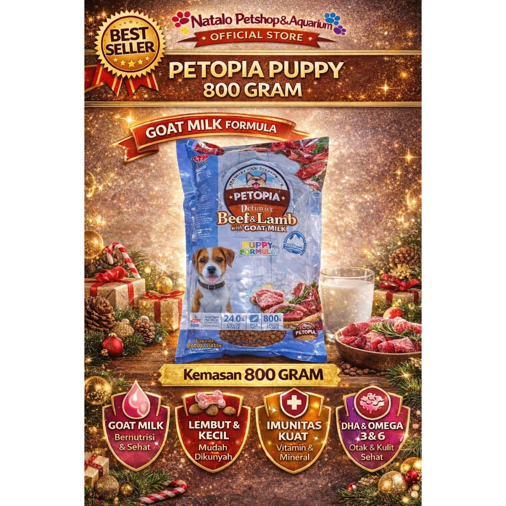Petopia Puppy Beef & Lamb with Goat Milk — gambar 1