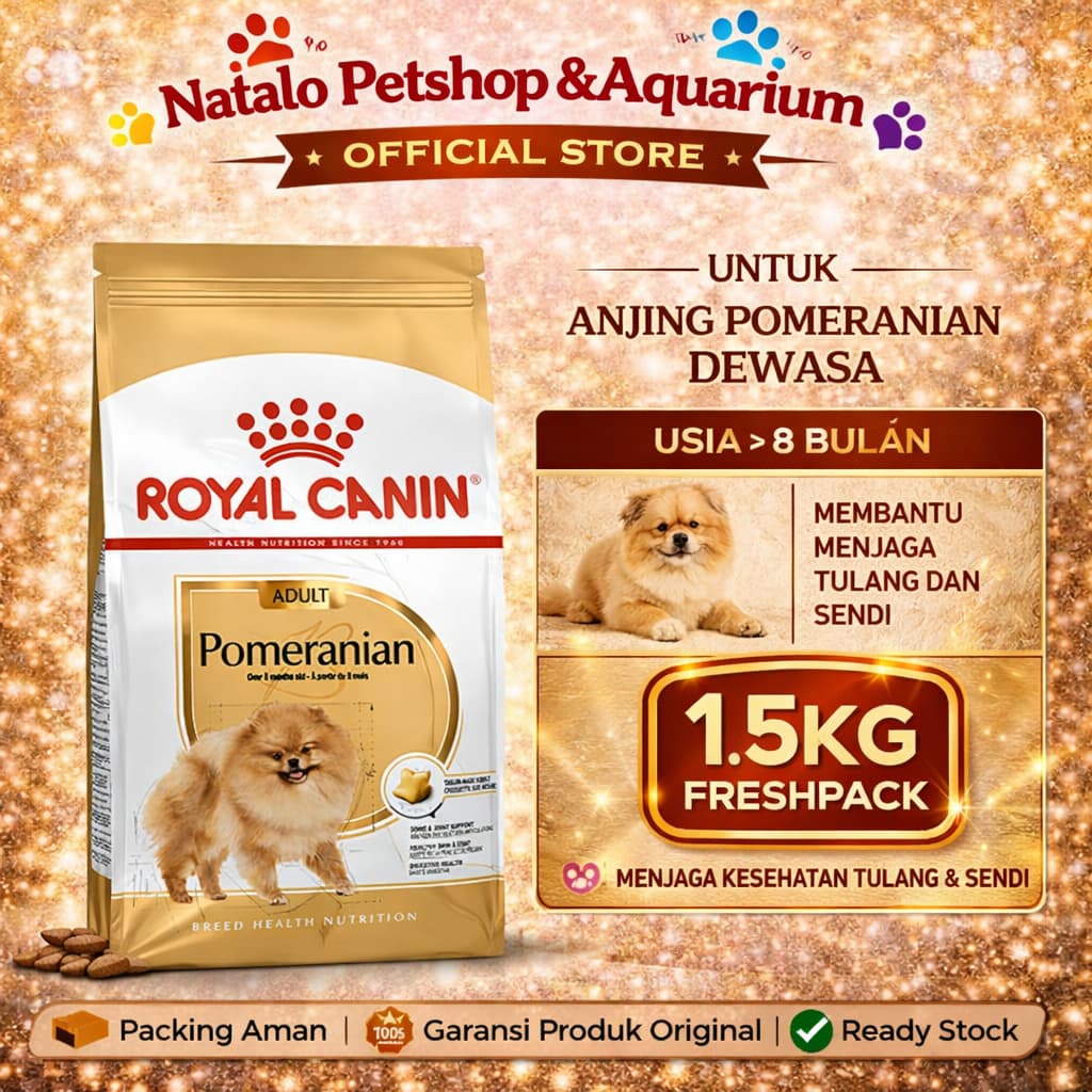 Royal Canin Pomeranian Adult 1.5kg — gambar 1