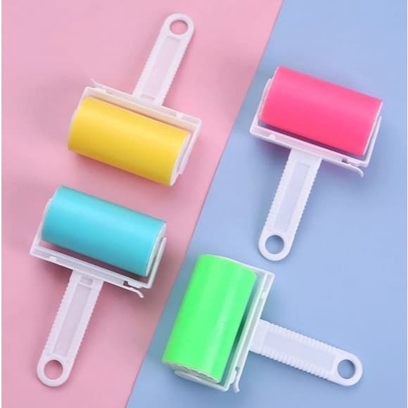 Hair Stick Roller Bulu Hewan/Kucing/Anjing/Kelinci pada Baju - gambar 1