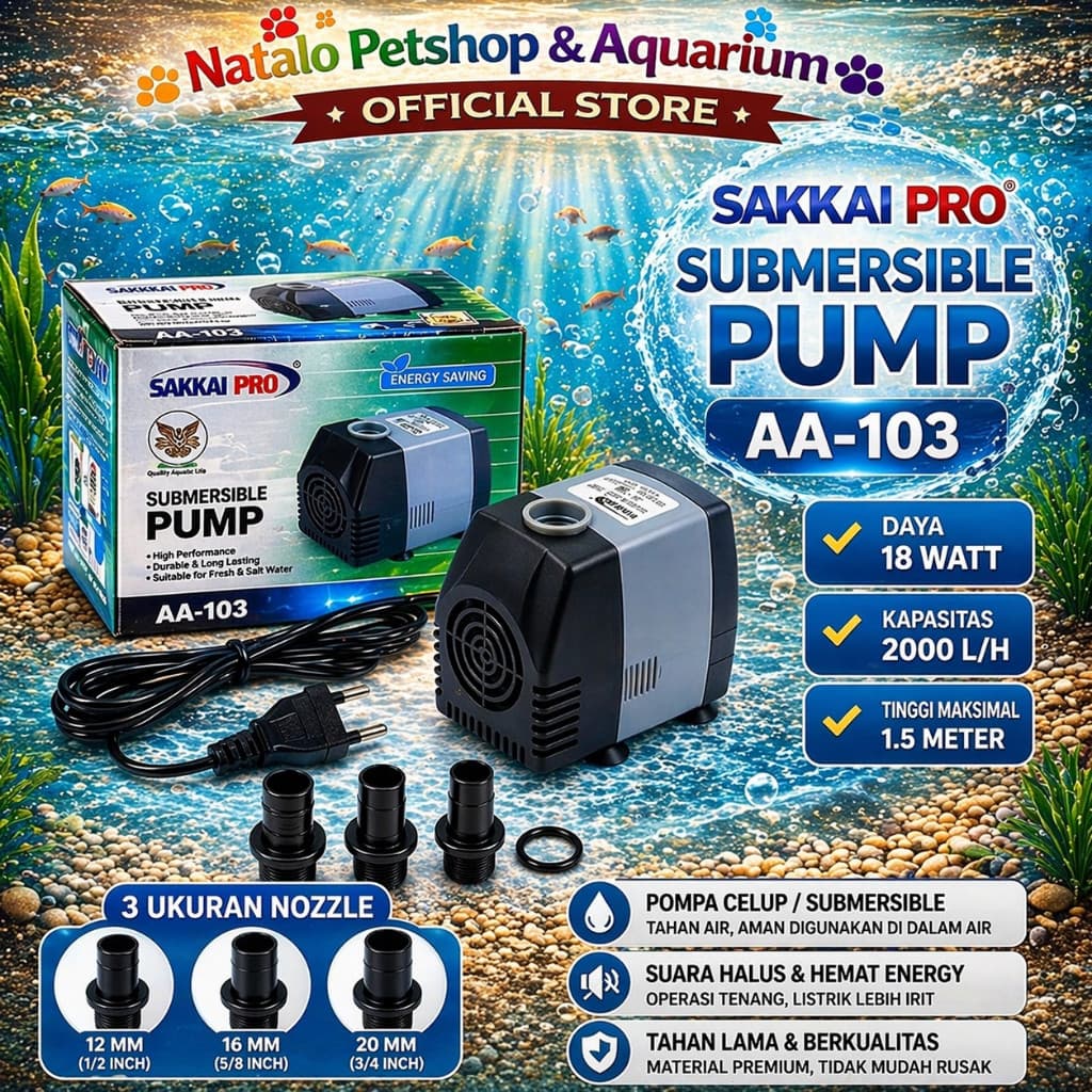 Sakkai Pro AA 103 Submersible Pump — gambar 1