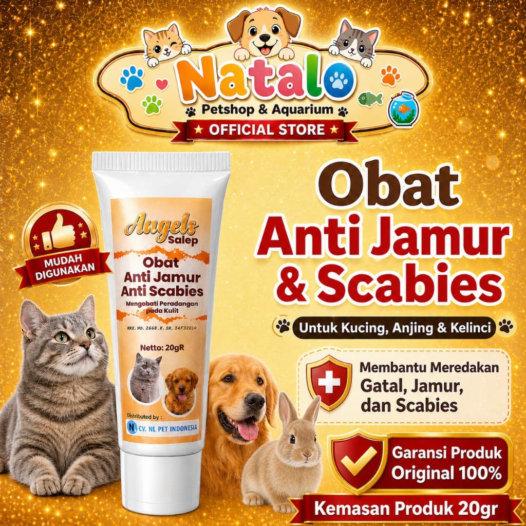 Angels Obat Anti Jamur & Scabies Salep Cream 20g — gambar 1