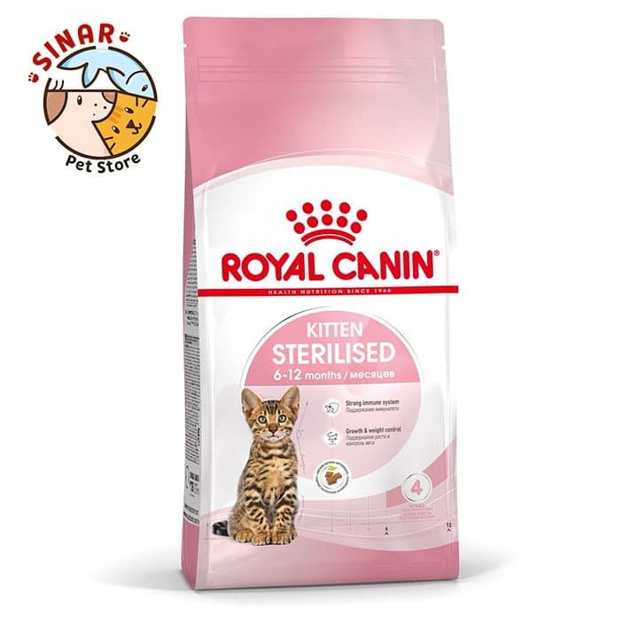 Royal Canin Kitten Sterilised 2KG Sterilized Makanan Kucing Steril - gambar 1