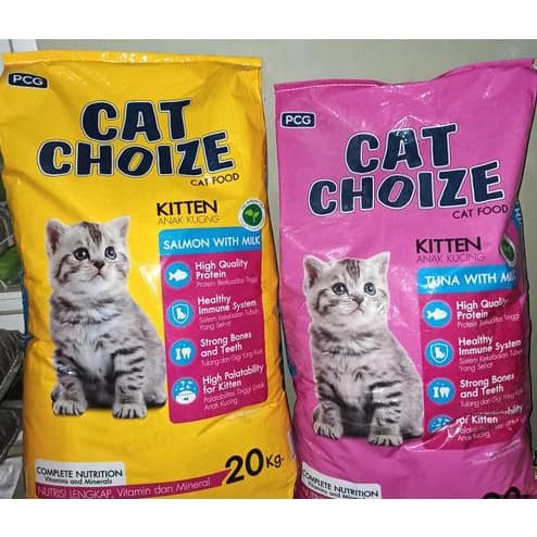 Cat Choize Kitten 20kg Tuna/Salmon — gambar 1