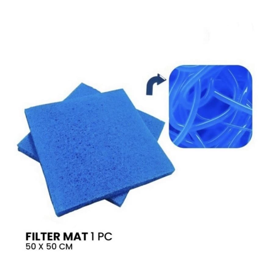 Filter Matt Hi Density Media Filter Kolam Aquarium 50x50cm Japmat - gambar 1
