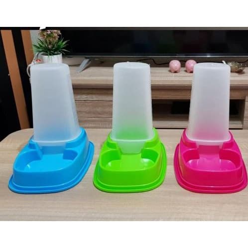 Dispenser Anti Semut Lokal 1.4lt Tempat Makan Hewan Kucing Anjing — gambar 1