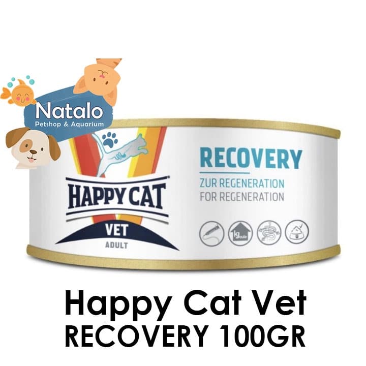 Happy Cat Recovery 100g Makanan Basah Kucing Sakit/Penyembuhan Kaleng — gambar 1