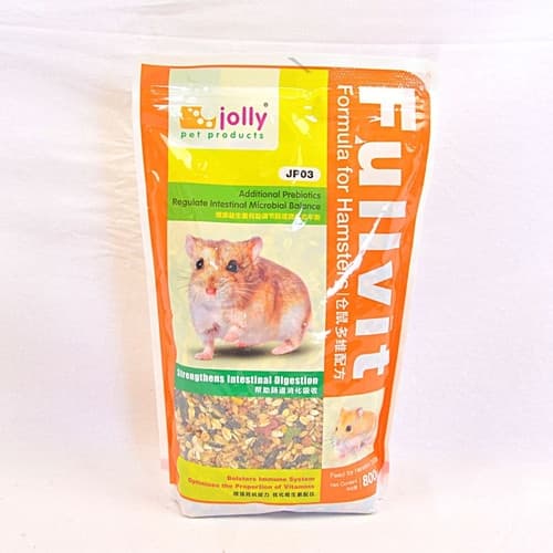 Jolly Fullvit 400g Makanan Hamster Marmut Biji Bijian Pet Food — gambar 1