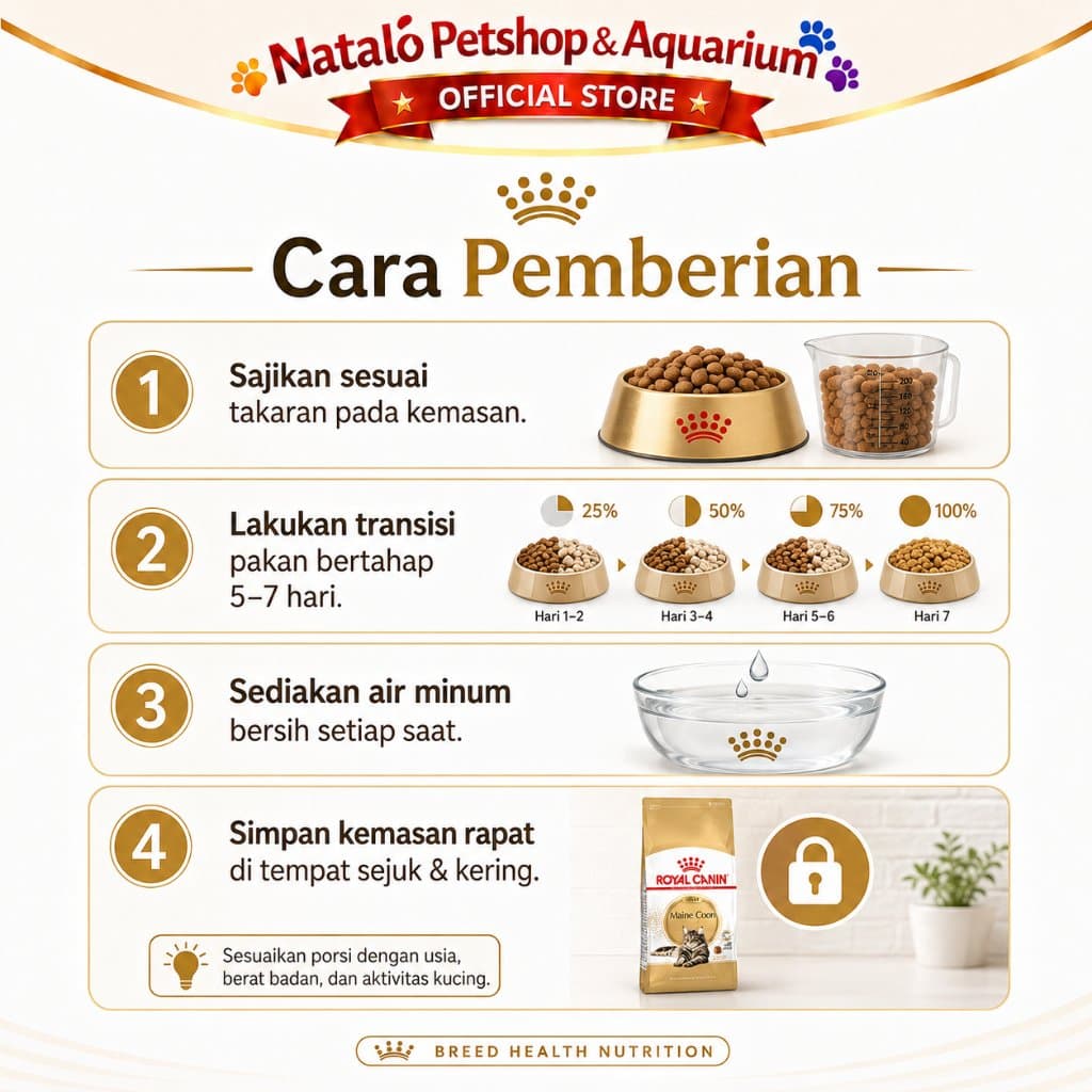 Royal Canin Maine Coon Adult 4KG - Makanan Kucing Dewasa Ras Mainecoon Freshpack 4 KG - gambar 3