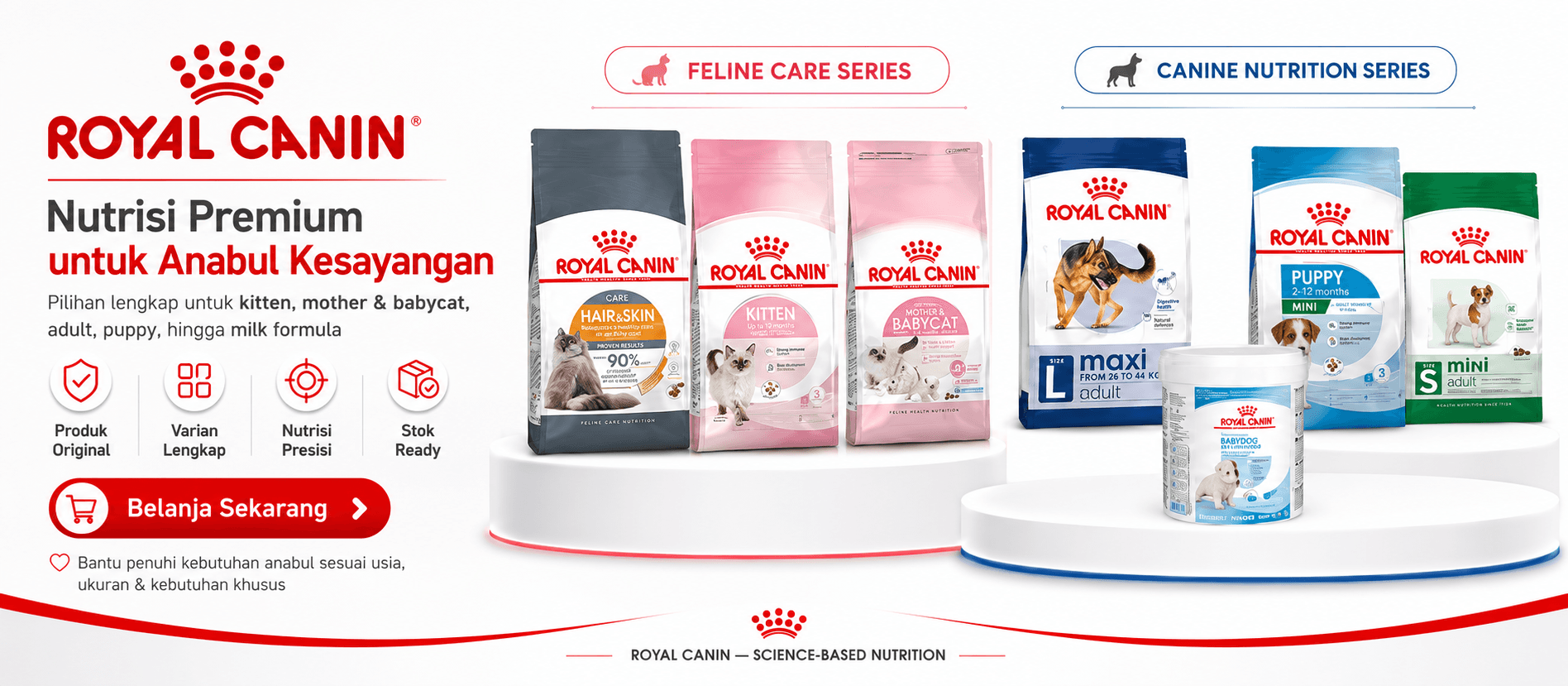 Banner promo Natalo Petshop