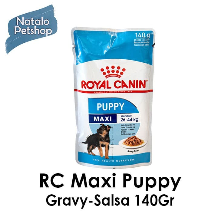 Royal Canin Maxi Puppy 140g - Makanan Basah Anjing