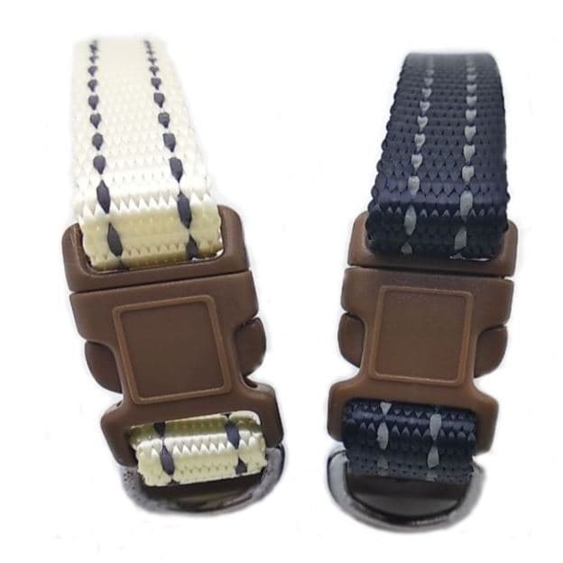 REFLECTIVE NYLON COLLAR (CP 3) LARGE - Kalung Necklace Anjing Besar Medium Big Dog - gambar 1