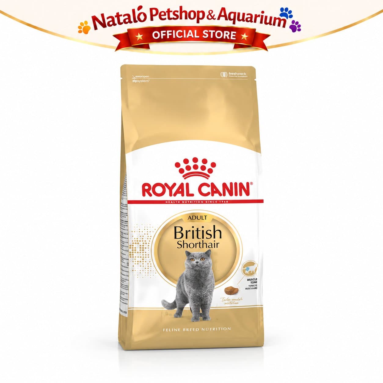 Royal Canin Adult British Shorthair 2KG Dry Cat Food - Makanan Kucing Dewasa Ras Britis 2 KG - gambar 6
