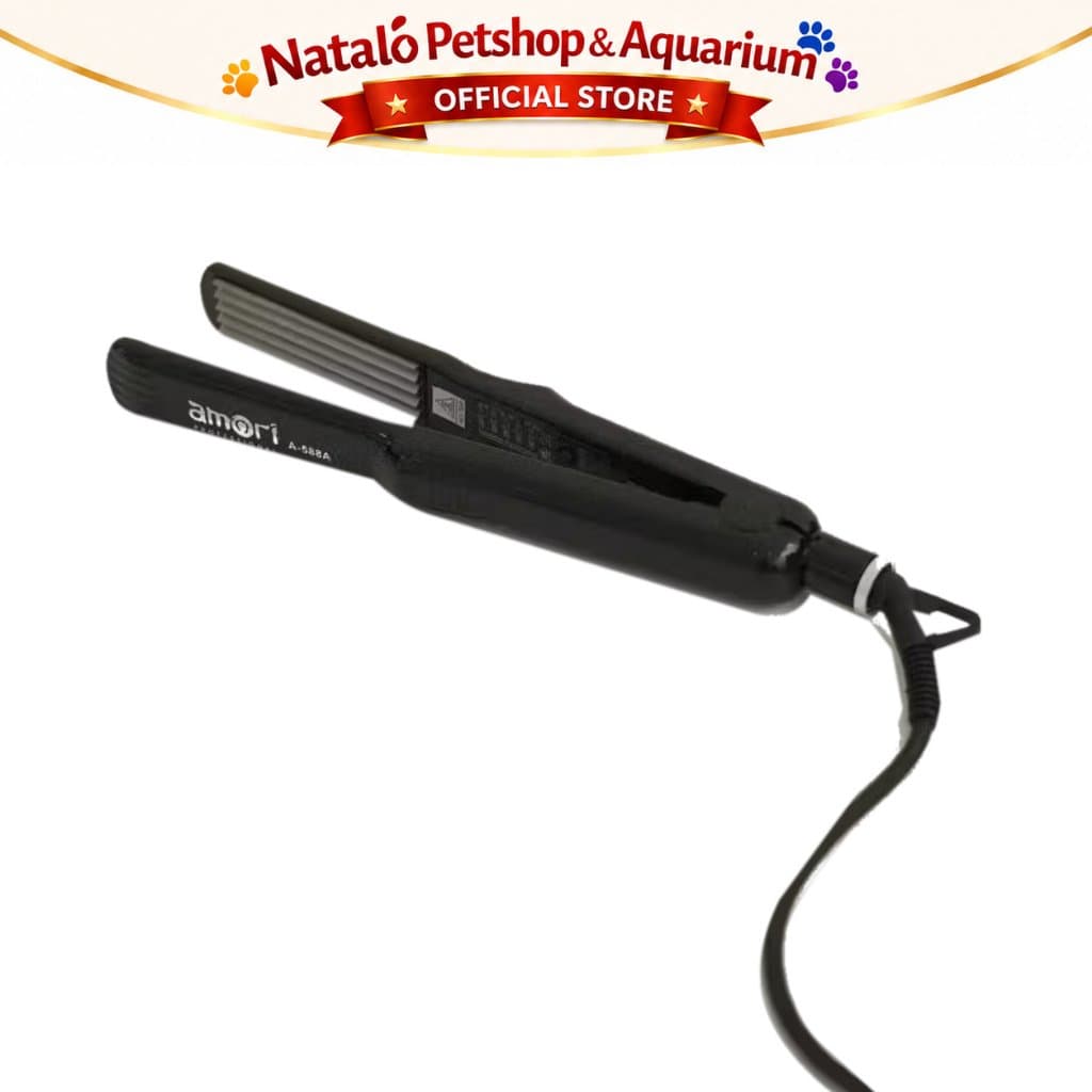 Catokan Rambut AMORI A-588A Baba Genteng Zigzag - Pengembang Rambut, Hair Crimper Atur Suhu - gambar 6