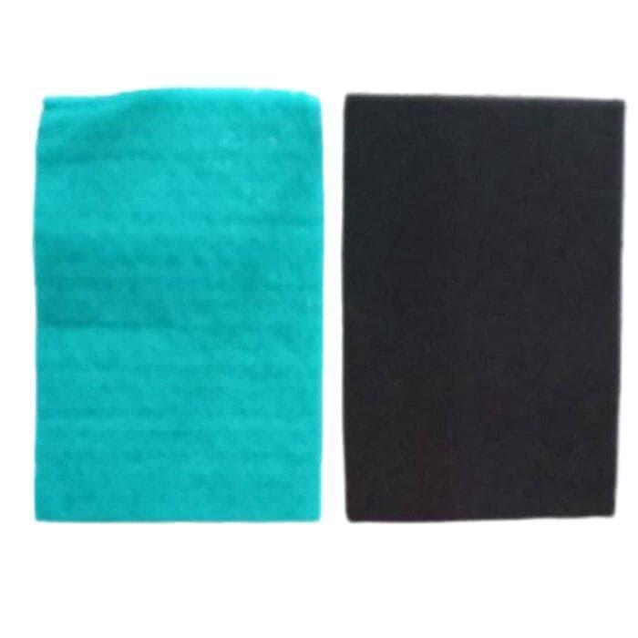 Busa Kapas Filter Saringan Aquarium Kolam 45 x 30 CM / 45 x 30 CM / 45x30 CM - 1 Pack isi 2 Lapis Tebal - gambar 1