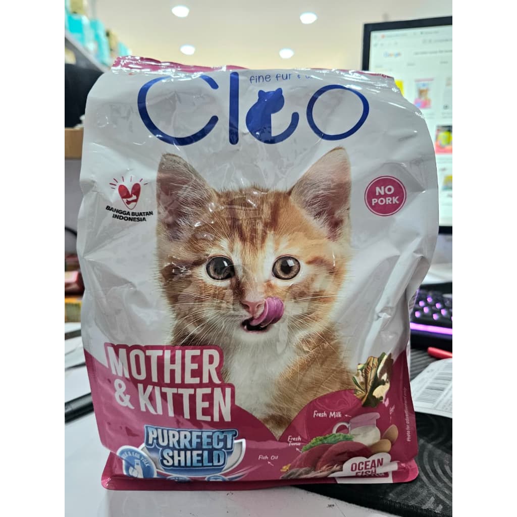 Cleo Kitten 1.1KG Ocean Fish - Makanan Anak Kucing - gambar 1