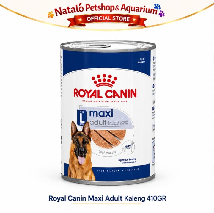 Royal Canin Maxi Adult 410GR Wet Dog Food - Makanan Basah Anjing Ras Besar 410 GR Kaleng - gambar 6